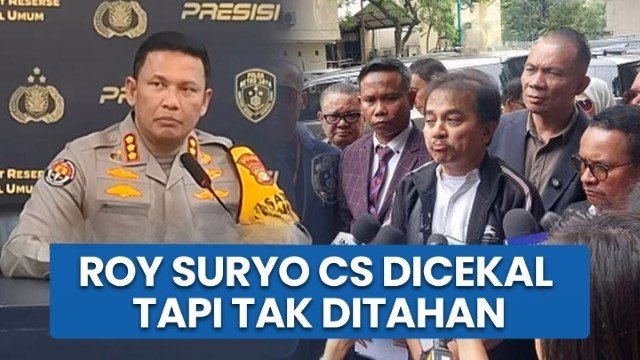 Polisi Ungkap Alasan Roy Suryo Cs Dicekal: Bukan karena Risiko Kabur, Tapi…
