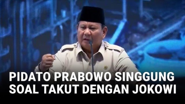 Prabowo Bantah Dibayangi-Bayangi Jokowi: Beliau Tak Pernah Titip Apa-Apa, Ngapain Takut?