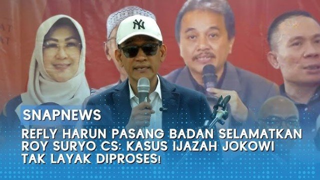 Refly Harun Menangkap Sinyal Persidangan Roy Suryo Cs Bukan Ajang Pembuktian Ijazah Jokowi Palsu atau Asli, Tapi…