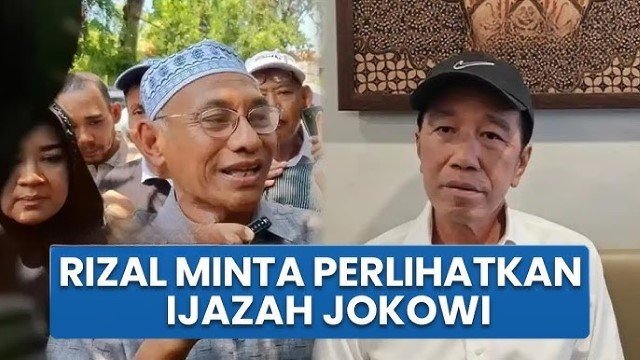 Rizal Fadillah: Ijazah Jokowi Itu Hantu, Disembunyikan di Gorong-Gorong!