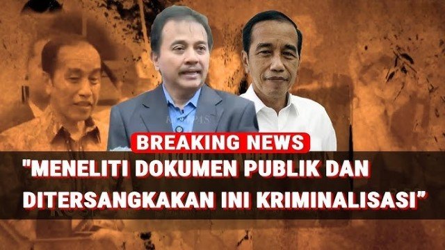 Roy Suryo Singgung Hak Penelitian ‘Dokumen Publik’ Usai Ditetapkan Jadi Tersangka Fitnah Ijazah Jokowi