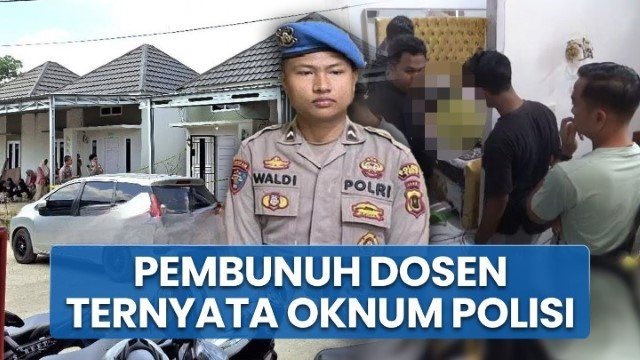 SADIS! Kronologi Pembunuhan Dosen Cantik Akper Bungo Erni Yuniati oleh Pacarnya Bripda Waldi Polres Tebo