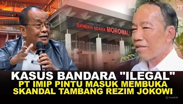 Said Didu Ungkap Bandara ‘Ilegal’ Lain Selain Morowali, Rocky Gerung Beber Fakta Ini!