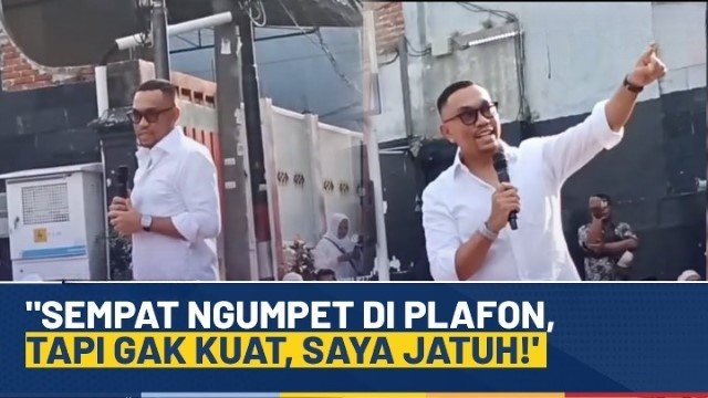 Sembunyi di Plafon dan Jatuh, Sahroni Ungkap Detik-Detik ‘Mencekam’ Penjarahan Rumahnya!
