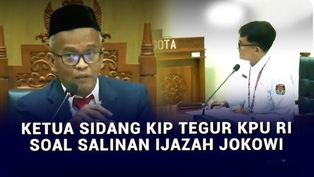 Sidang Sengketa Ijazah Jokowi Memanas di KIP, Hakim Tegur KPU: “Jangan Atur Kami!”