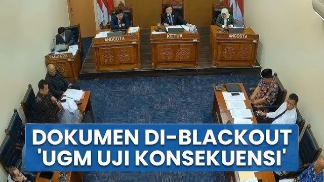 Sidang Sengketa Informasi Ijazah Jokowi, UGM Ditegur Majelis KIP dengan Sederet Kejanggalan Ini!
