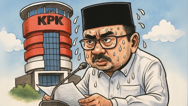 Sudah Periksa 350 Travel, Tak Kunjung Tersangkakan Yaqut di Kasus Kuota Haji, KPK Digugat Praperadilan!