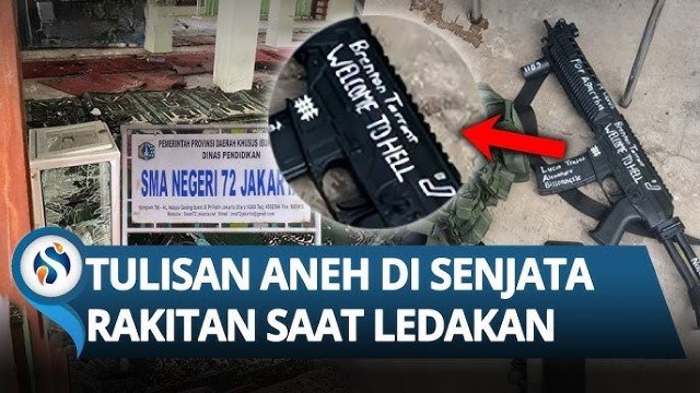 Makna Tulisan di Senjata Pelaku SMAN 72 Jakarta: Jejak Ideologi Gelap Teori Konspirasi hingga Simbol Teroris Dunia!