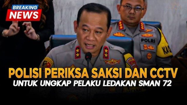 UPDATE! Polisi Ungkap ‘Temuan Menarik’ Terkait Dugaan Motif Terduga Pelaku Peledakan SMAN 72