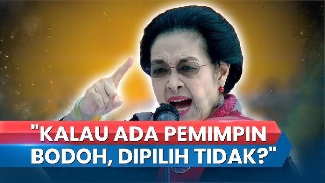 VIRAL Mau Cari Lelaki Pintar, Tinggi, dan Tampan: Ini Fakta Sebenarnya Isi Pidato Megawati!