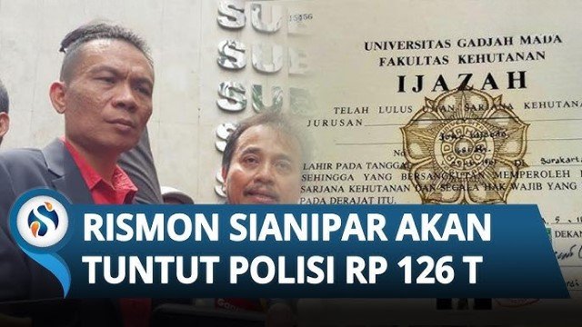 Wow! Rismon Ancam Tuntut Polisi Rp126 T di Kasus Ijazah Jokowi, Setara Anggaran Setahun Polri