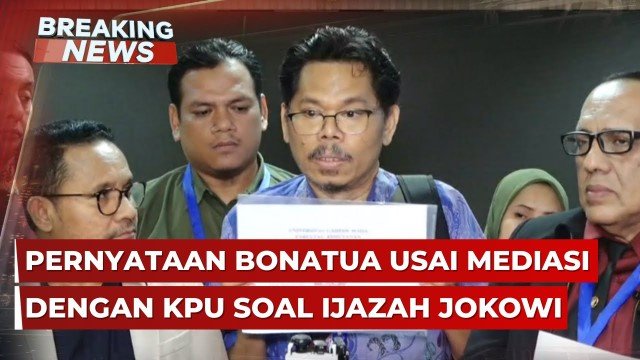 3 Item Ijazah Jokowi Masih Ditutup KPU, Bonatua Tolak Akses Eksklusif Cuma Pemohon yang Bisa Lihat