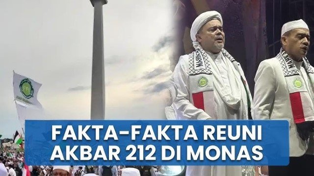 7 FAKTA Reuni Akbar 212 di Monas, Isu Palestina Menggema Hingga Dihadiri Gubernur
