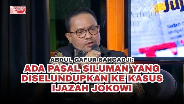 Abdul Gafur Sangadji: KPU Tak Pernah Lihat Ijazah Asli Jokowi Saat Verifikasi Faktual, Hanya Fotocopy Legalisir!