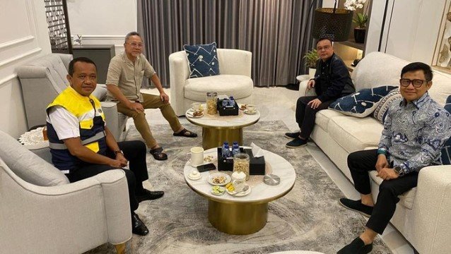 Dasco, Zulhas, dan Cak Imin Kumpul di Rumah Bahlil di Tengah Mencuat Wacana Pilkada Via DPRD