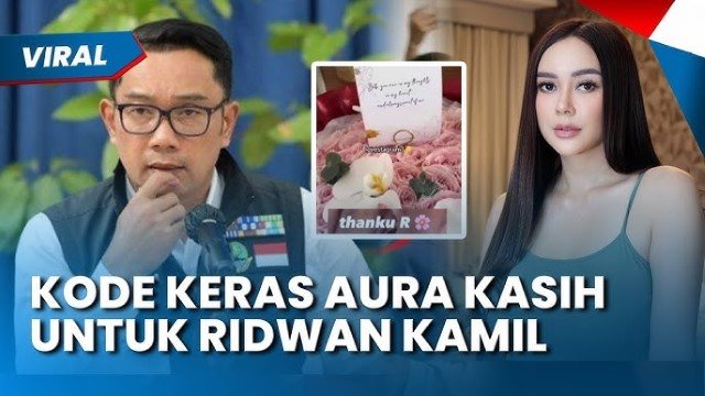 Deretan Jejak Interaksi Ridwan Kamil dan Aura Kasih di Masa Lalu, Kini Kembali Disorot!