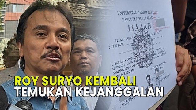 ‘Dilihat Boleh Dipegang Jangan’ Polisi Akhirnya Sodorkan Ijazah Jokowi ke Roy Suryo