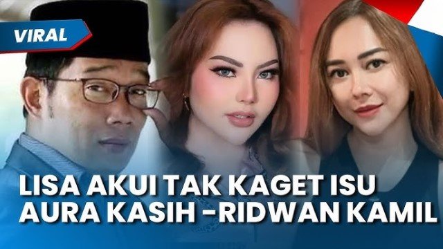 GEGER! Lisa Mariana Bongkar ‘Rahasia Besar’ Aura Kasih dan Ridwan Kamil?