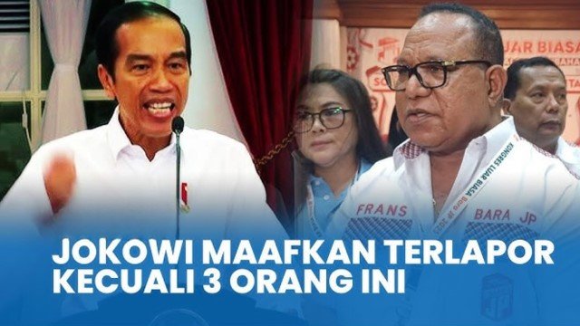 Jokowi Maafkan 9 dari 12 Nama Terseret Tudingan Ijazah Palsu, Kecuali 3 Orang Tak Dapat Diampuni!