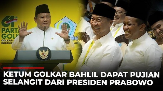 Kontroversi Baru! Prabowo PujI Bahlil, Tapi Sisipkan Stereotip yang Bikin Publik Murka