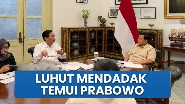 Luhut Menang Lagi! Ngobrol Bareng Prabowo di Istana Sambil Bahas Isu Terkini Ekonomi