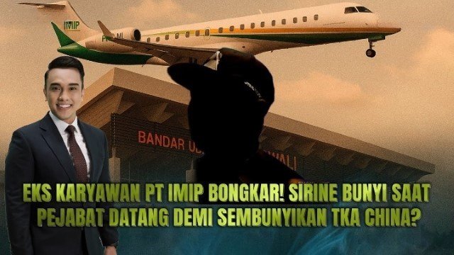MR X Sebut Tak Ada Imigrasi dan Bea Cukai di Bandara dan Pelabuhan PT IMIP: Kontainer Masuk dari China Tanpa Diperiksa!