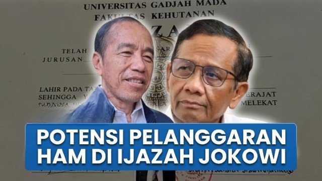 Mahfud MD Sebut Potensi Pelanggaran HAM di Kasus Ijazah Jokowi, Ini Penjelasannya!