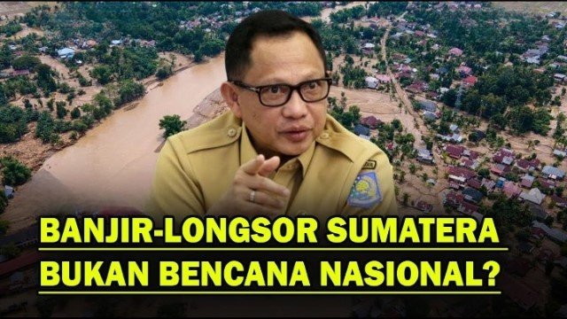 Mendagri Akui Banjir Sumatera Tak Ditetapkan Sebagai Bencana Nasional, Ini Alasannya!