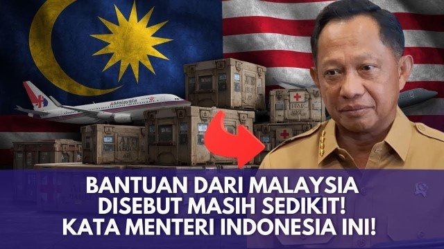 Nilai Bantuan dari Malaysia di Aceh Hanya Rp 1 Miliar, Mendagri: Negara Lebih Besar Dari Itu!