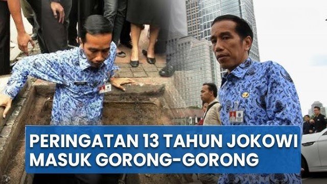 Peringatan 13 Tahun Jokowi Masuk Gorong-Gorong: Momen Ikonik yang Mengubah Wajah Politik Indonesia!