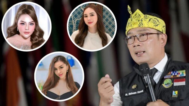 Potret 3 Wanita yang Digosipkan Jadi ‘Selingkuhan’ Ridwan Kamil