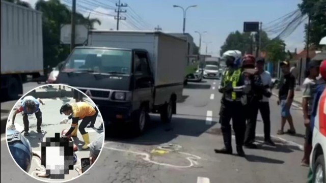 Tragedi Jalan Raya! Pensiunan Polisi Tewas Mengenaskan Terlindas Truk Setelah Nekat Melawan Arus