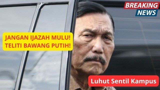 UGM Jawab Sentilan Luhut Soal Penelitian: Kalau Riset Sudah Ribuan!