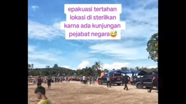 VIRAL! Evakuasi Banjir di Sumut Diduga Mendadak 'Disetop' Karena Kunjungan Pejabat