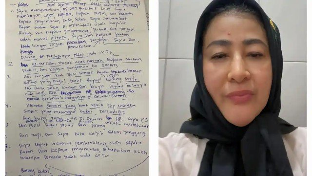 VIRAL Wanita Emas Hasnaeni Moein Diduga Disiksa dan Diperas Saat Mendekam di Rutan Pondok Bambu