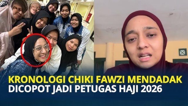 ANEH! Usai Viral Dicopot Sebagai Petugas Haji, Chiki Fawzi Tiba-Tiba Diminta Untuk Kembali