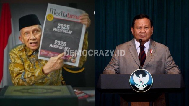 Amien Peringatkan Prabowo Waspadai China: Indonesia Terancam Makin Gelap di 2026!