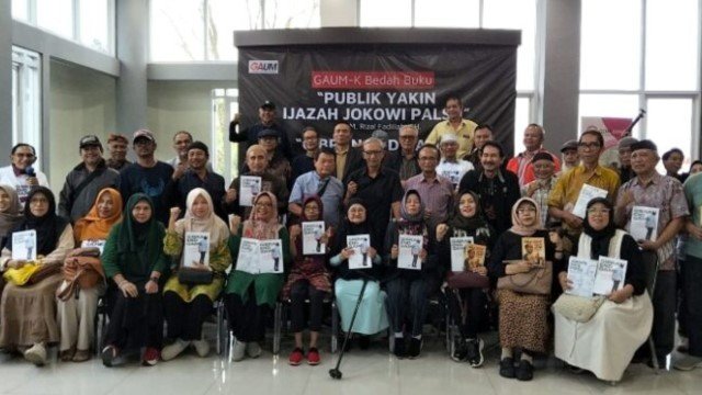 Bedah Buku di Bandung, GAUM-K: Adili Jokowi, Makzulkan Gibran!