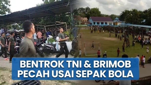 Bentrok Prajurit Yon TP 871 Vs Brimob Pelopor di Buton, Ini Penjelasan TNI AD!
