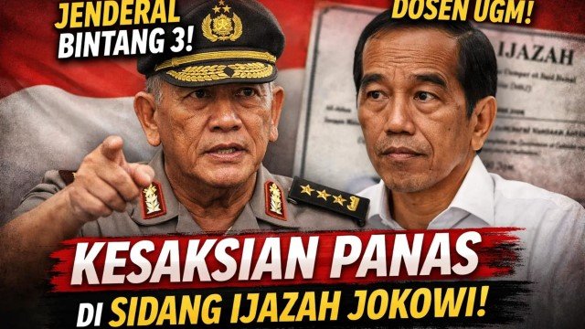 Sidang Ijazah Jokowi Memanas! Jenderal Bintang Tiga dan Dosen UGM Siap ‘Bersaksi’ di PN Solo
