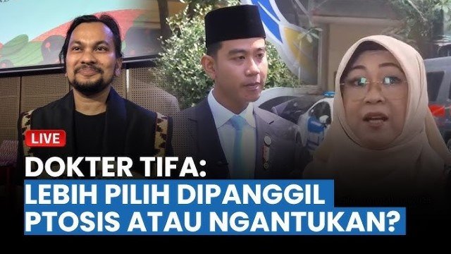 Dokter Tifa Ungkap Label Gibran Ngantukan Jauh Lebih Baik Dibanding Ptosis, Ini Penjelasannya!