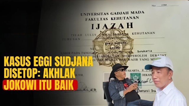 Eggi Sudjana: Akhlak Jokowi Jauh Lebih Baik Dari Saya, Roy Suryo Yang Merasa Jagoan Lawan Aja Tuh!