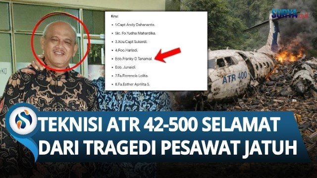 Franky Syok Usai ‘Lolos’ Dari Maut Kecelakaan Pesawat ATR 42-500