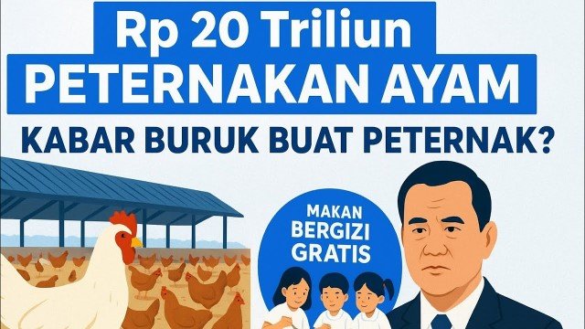 INFO! Proyek Peternakan Ayam Rp20 T Danantara Mulai Dibangun 28 Januari 2026