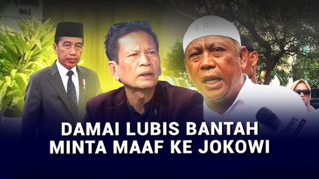 Isu Tersangka Kasus Ijazah Minta Maaf, Jokowi Minta Tak Diperdebatkan, Damai Hari Lubis Tegas Bantah!