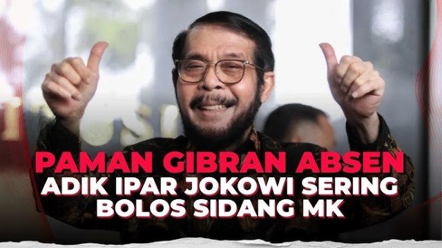 Dicap ‘Raja Bolos’ Sidang MK, Anwar Usman Akhirnya Buka Suara: Saya Sakit…
