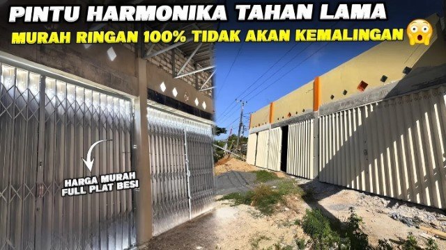 Mewaspadai Kriminalitas Ruko Solusi Citra Pintu Harmonika untuk Keamanan Aset Anda