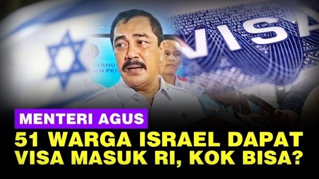 NAJIS! Pemerintah Izinkan 51 Warga Israel Masuk Indonesia Lewat ‘Calling Visa’