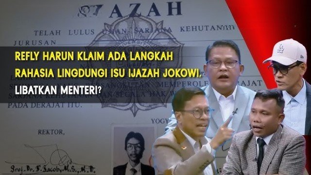 Refly Harun Pastikan Roy Suryo Cs ‘Tak Sudi’ Minta Maaf ke Jokowi!