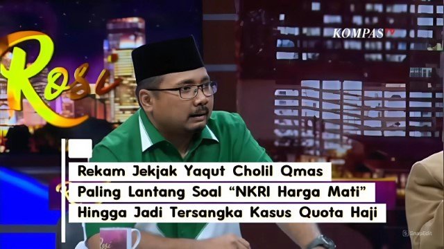 Rekam Jejak Yaqut Paling Lantang Soal “NKRI Harga Mati” Hingga Jadi Tersangka Korupsi Haji
